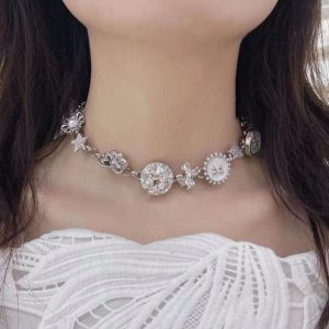 Heavy Industry Sweet Cool Hip Hop Temperament Wild Necklace