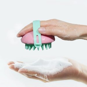 VIEJKLG Detachable Hair Styling Product Comfort Scalp Massage Brush Waterproof Personal Cleaning Bathroom Accessory Shampoo Tool