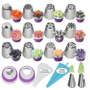 Russian stainless steel decorating mouth set