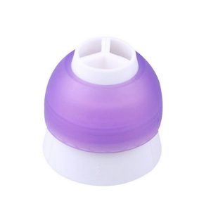 3 Color Cake Decorating Tools Icing Piping Cream Pastry Bag&Nozzle Converter